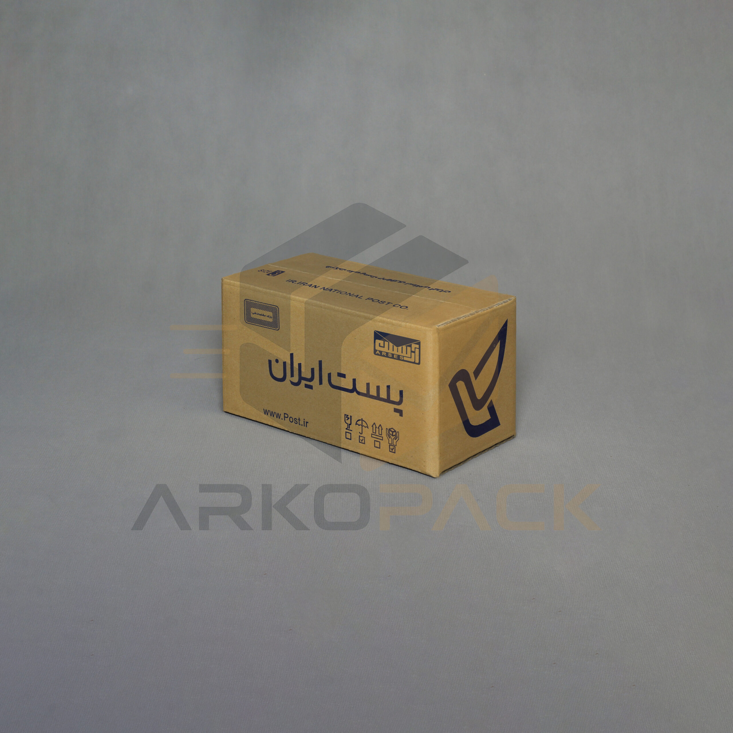 کارتن پستی سایز ۳ آرکو پک با ابعاد ۲۰×۲۰×۱۵ سانتی‌متر